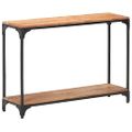 vidaXL Konzolový stolík 110x30x75 cm akáciový masív