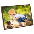 vidaXL Fotorámiky na stenu alebo stôl 10 ks bronzové 15x21 cm MDF