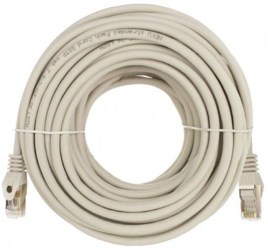 SFTP Patch Kábel Neku 2x RJ45 CAT7 PiMF, PE, PoE, 15m, sivý SFTP Patch Kabel Neku 2x RJ45 CAT7 PiMF, PE, PoE, 15m, šedý