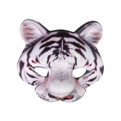 Detska maska biely tiger