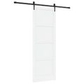 vidaXL Posuvné dvere ORKDAL 83 x 232 cm Borovicový masív