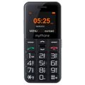 MYPHONE Telefón pre seniorov HALO EASY čierny