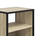 vidaXL Nástenný nočný stolík dub sonoma 40x31x39,5 cm