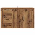 vidaXL Servírovacia skriňa Staré drevo 100 x 33 x 59,5 cm