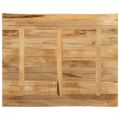 vidaXL Stolová doska s ostrým okrajom 100x80x3,8 cm masívne drevo, surové mango