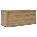 vidaXL Roh na skladovanie CD 2 ks Dub artisan 40 x 17 x 17 cm