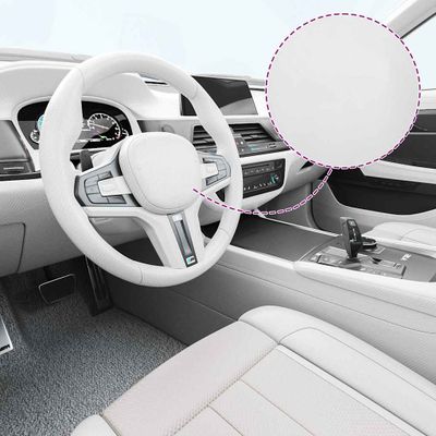 vidaXL Fólia na automobily 2 ks 4D biela 100x150 cm+50x150 cm
