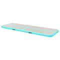 vidaXL Nafukovacia žinenka s pumpou 300x100x10 cm PVC zelená