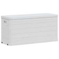 vidaXL Záhradný úložný box 280 l, svetlosivý