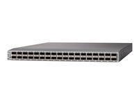 Cisco Nexus 9336C-FX2 - Prepínac - L3 - rízený - 36 x 100 Gigabit QSFP28 / 40 Gigabit QSFP28 - zepredu a ze strany dozadu - Lze montovat do rozvadece - repasováno