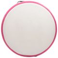 vidaXL Nafukovací gymnastický matrac s pumpou 100x100x10 cm PVC ružový