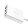 Nabíjačka 6x USB Blitzwolf BW-S15, QC 3.0, 60 W (biela)
