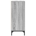 vidaXL Servírovacia skriňa Sivý Sonoma 79,5 x 33 x 82 cm