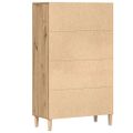vidaXL Highboard Artisan Dub 70x31x115 cm Engineered Wood