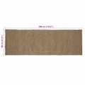 vidaXL Kusové koberce Sivá 80 x 300 cm Juta