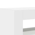 vidaXL Servírovacia skriňa Biela 116 x 30 x 75 cm Kompozitné drevo