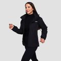 Dámska bunda Softshell Black - GymBeam, veľkosť M, veľkosť oblečenia M