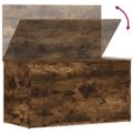 vidaXL Úložná truhlica tmavý dub 84x42x46 cm spracované drevo
