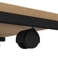 vidaXL Bočný stôl Remeselný dub 50 x 35 x 55.5 cm Kompozitné drevo
