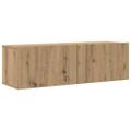 VidaXL 6 dielna súprava nástennej TV skrinky Artisan Oak