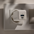 Forever TC-08-20AC GaN PD QC nabíjačka 1x USB-C 1x USB 20W biela