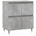 vidaXL Komoda betónovo sivá 60x35x70 cm spracované drevo