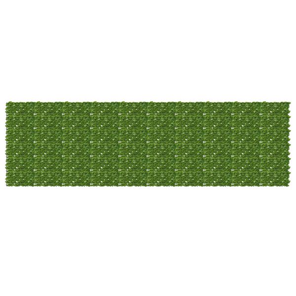 vidaXL Balkónový plôtik s listami Zelená a žltá 500 x 150 cm