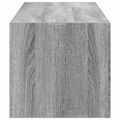vidaXL TV nástenná skriňa Nástenný Sivý Sonoma 98 x 31 x 29,5 cm