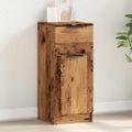 vidaXL Komoda staré drevo 30x30x70 cm spracované drevo