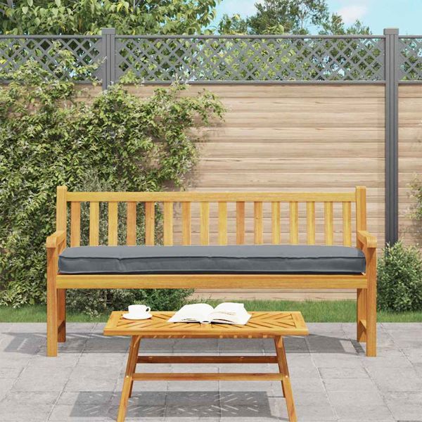 vidaXL Sada vankúšov na palete 2 pcs Antracit 200 x 40 x 8 cm