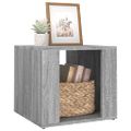 vidaXL Nočný stolík sivý sonoma 41x40x36 cm spracované drevo