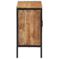 vidaXL Komoda 70x35x70 cm, surový mangový masív