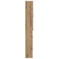 vidaXL Toaletná skriňa HAARLEM Dub artisan 66 x 25,5 x 190 cm