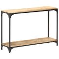 vidaXL Konzolový stolík 110x30x75 cm masívne mangoníkové drevo