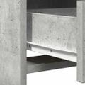 vidaXL Highboard Betónovo sivá 40 x 41 x 135 cm Kompozitné drevo