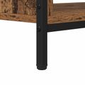 vidaXL TV skrinka 100 x 40 x 45 cm Staré drevo Kompozitné drevo