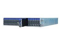 WD OpenFlex Data24-12 - 4000 Series - police - 24 zásuvky (PCIe (NVMe) / U.2) - SSD 15.36 TB x 12 - k upevnení na regál - 2U