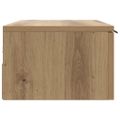 vidaXL Nástenná skrinka dub artisan 68x30x20 cm kompozitné drevo