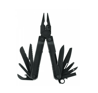 Leatherman LTG831563 REBAR BLACK multifunkčný nástroj 17 funkcií, celočierna