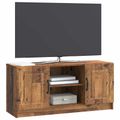 vidaXL TV skrinka Staré drevo 102 x 34,5 x 47 cm Kompozitné drevo