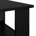 vidaXL Konferenčný stolík Čierny dub 90 x 50 x 45 cm Kompozitné drevo