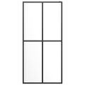 vidaXL Sprchová zástena walk-in, priehľadné tvrdené sklo 140x195 cm