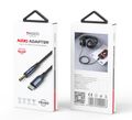 Kábel YESIDO AUDIO YAU42 TYPE-C/3,5 AUX MALE 1M ČIERNY