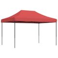 vidaXL Párty stan 279 x 410 x 315 cm Vínovo červená Oxfordská látka