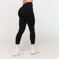 Dámske V-back legíny Fierce Black - GymBeam, veľkosť M