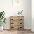 vidaXL Servírovacia skriňa Remeselný dub 70 x 35,5 x 67,5 cm