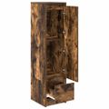 vidaXL Highboard Dub dymový 29,5x34x119,5 cm Upravené drevo