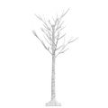 vidaXL Vianočný stromček/vŕba 120 LED 1,2 m, teplá biela, dovnútra/von