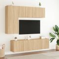 vidaXL TV skrinky nástenné 2 ks dub sonoma 60x30x41 cm