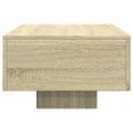 vidaXL Konferenčný stolík, dub sonoma 100x49,5x31 cm kompozitné drevo